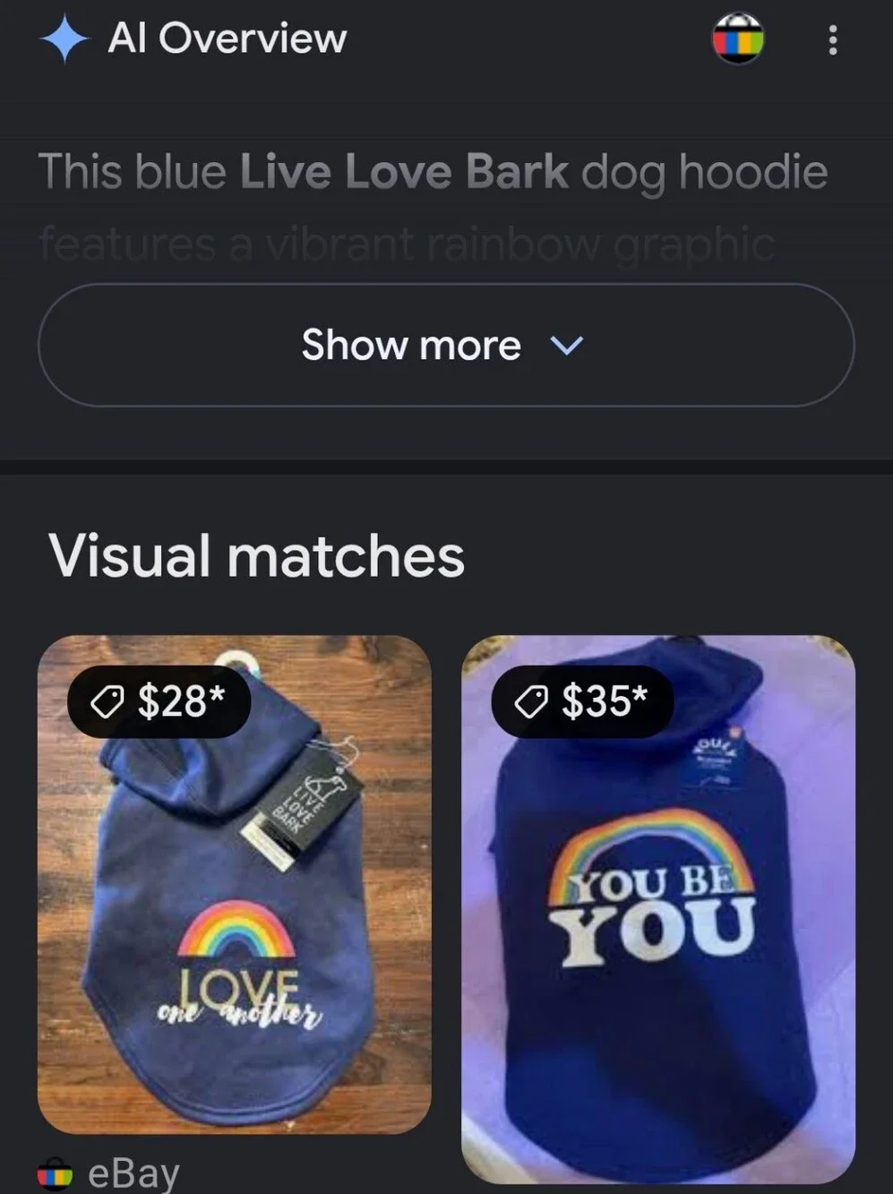 live love Bark nwt live
